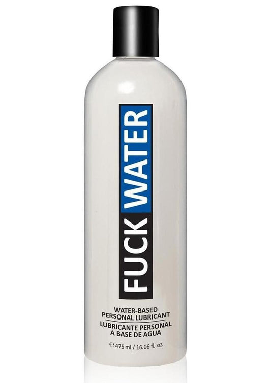Fuck Water Original H2O 16oz water-based personal lubricant bottle