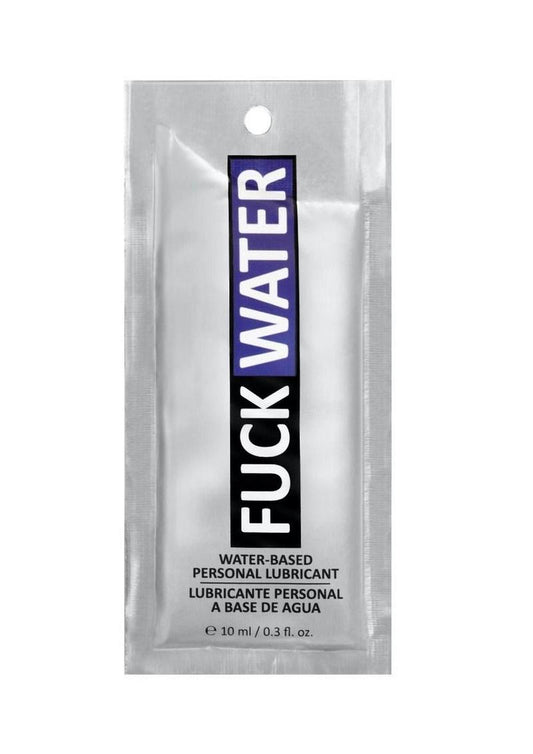 Fuck Water Original H2o Lubricant Foil - .3oz - Pack