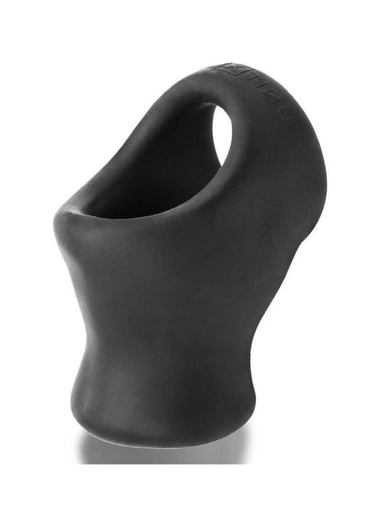 Oxballs Atomic Jock Unit-X Cock Ring and Ball Stretcher Night Edition - Black