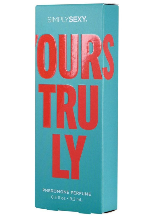 Simply Sexy Pheromone Perfume Yours Truly Spray - 0.3oz