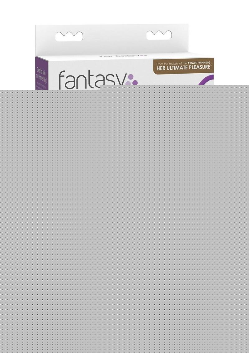 Fantasy For Her Ultimate Pleasure Max Rechargeable Silicone Vibrator with Clitoral Stimulator - Purple