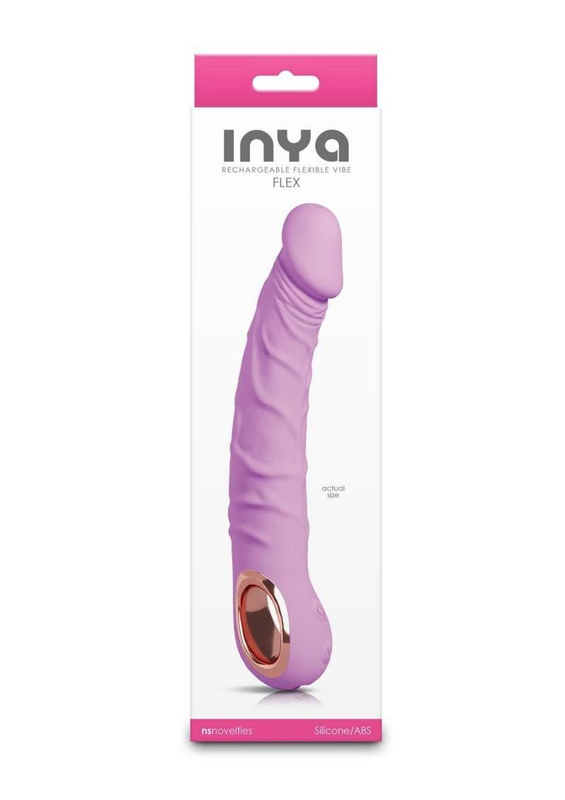 Inya Flex Rechargeable Silicone Flexible Vibrator - Pink