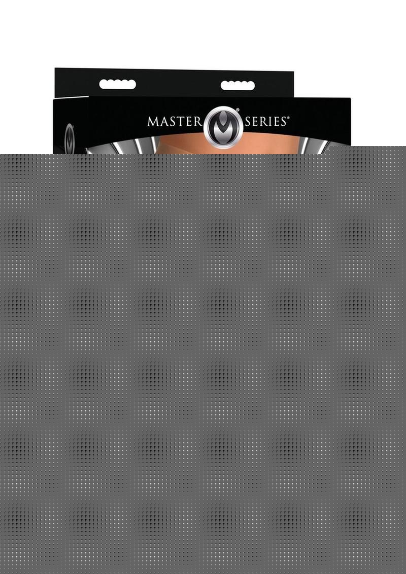 Master Series Hard-On Briefs Silicone Penis Panties - Caramel - Small