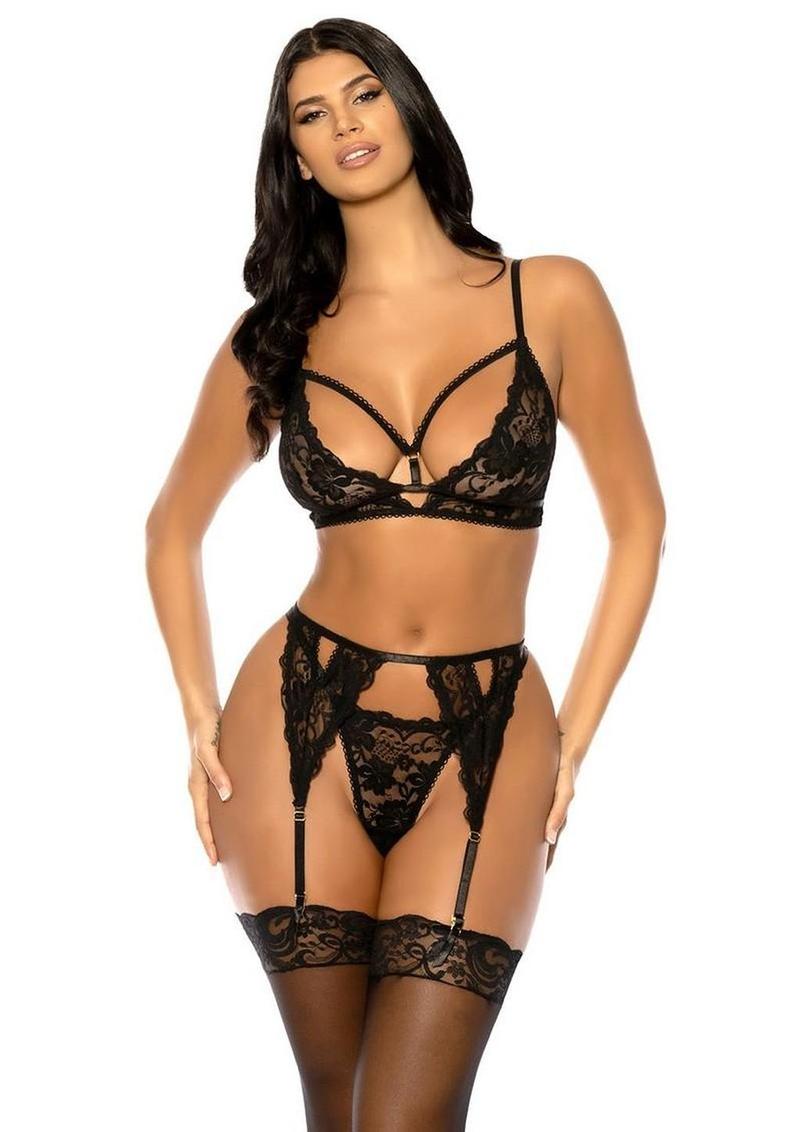 Oh LA LA Cheri Aphrodite - Pink - Medium/Small - 3 Piece/Set