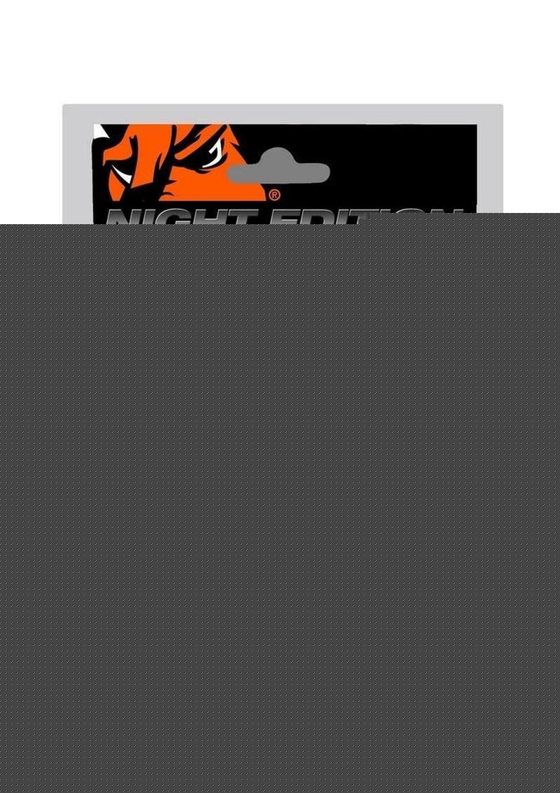 Oxballs Atomic Jock Unit-X Silicone Cock Sling Night Edition - Black