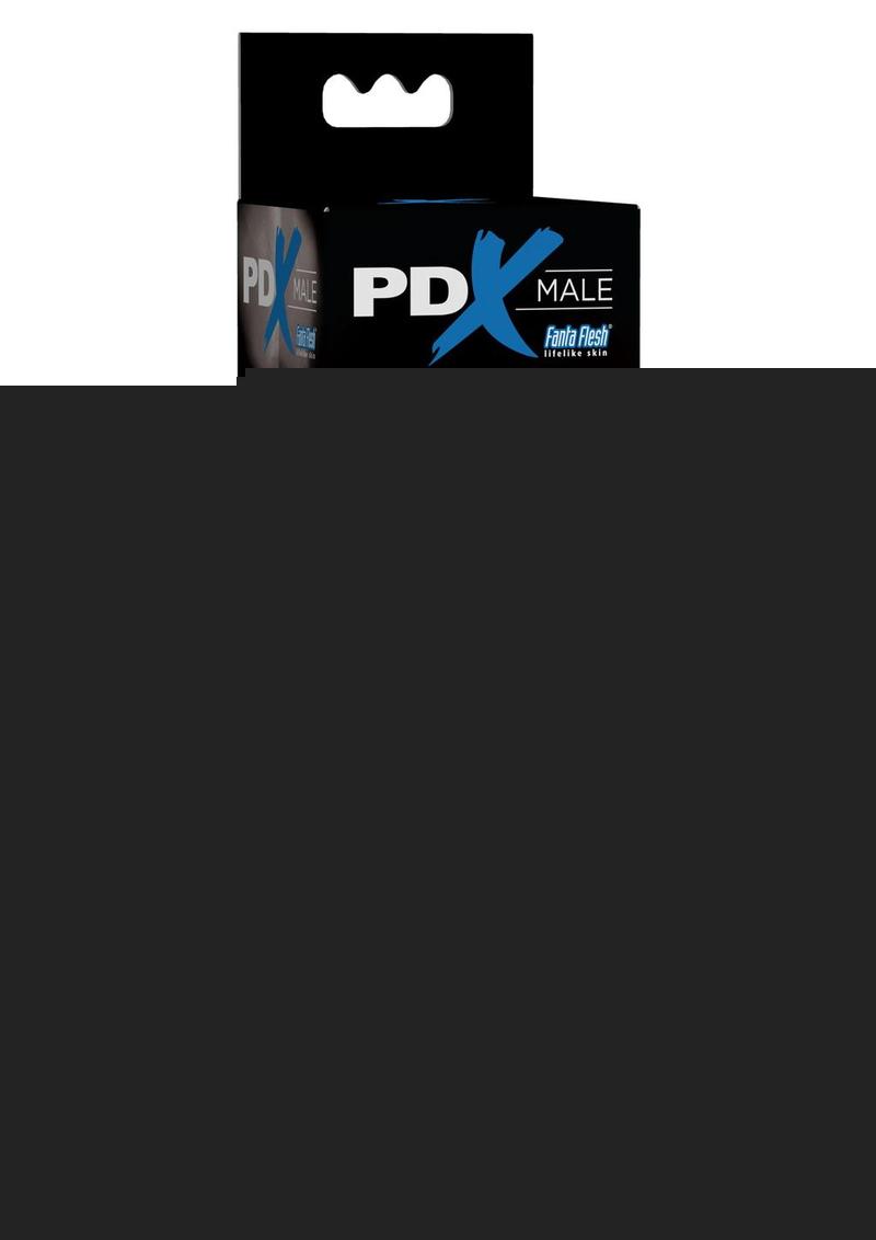 Pdx Male Pump and Dump Anal Stroker - Clear