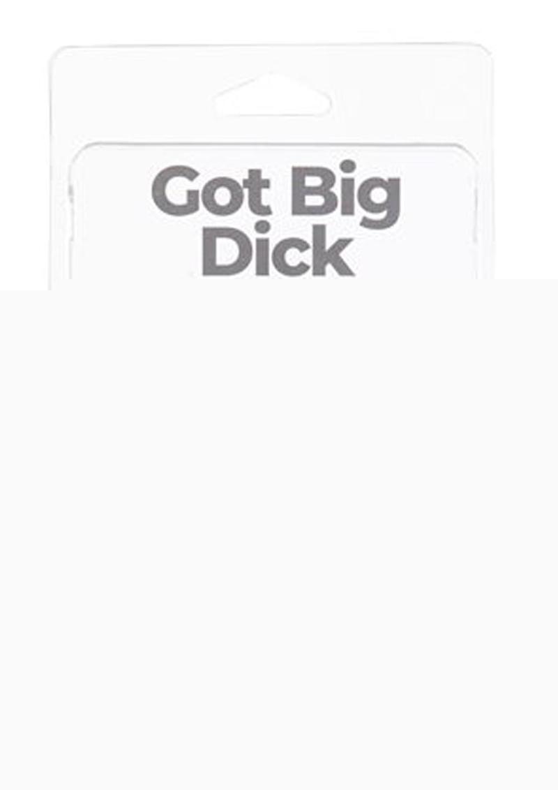 Powerbullet Got Big D Super Stretch Cock Rings - Black - 2 Pack