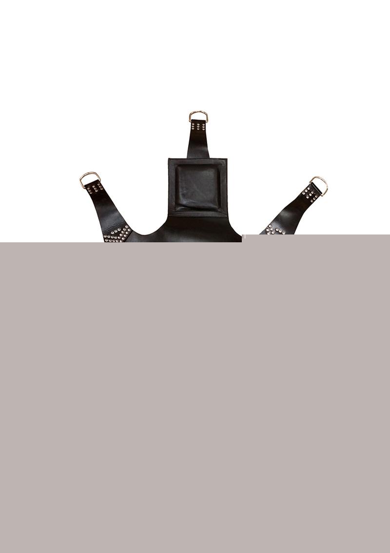 Rouge Sling with Cushion and Foot Loops - Black