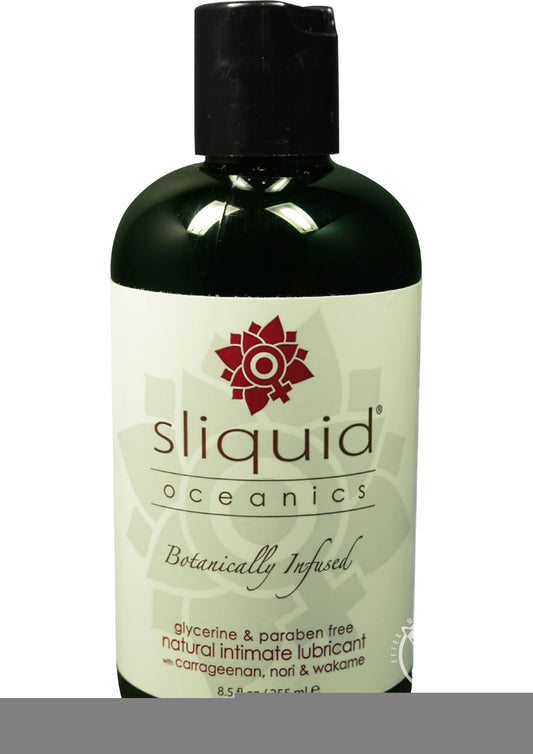 Sliquid Oceanics Organic Intimate Water Based Lubricant - 8.5oz