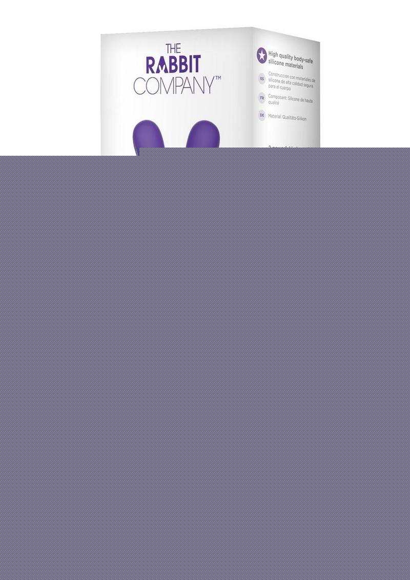 The Ears Plus Rabbit Rechargeable Silicone Stimulator - Purple