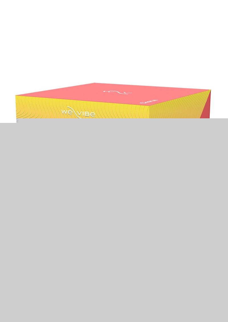 We-Vibe Chorus Rechargeable Couples Vibrator with Squeeze Control - Crave - Coral/Orange
