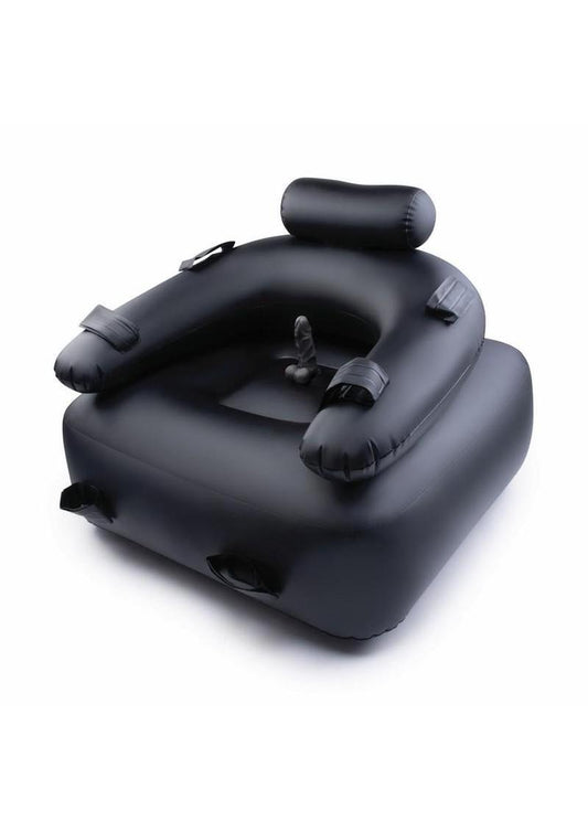 WhipSmart Inflatable Bondage Chair - Black