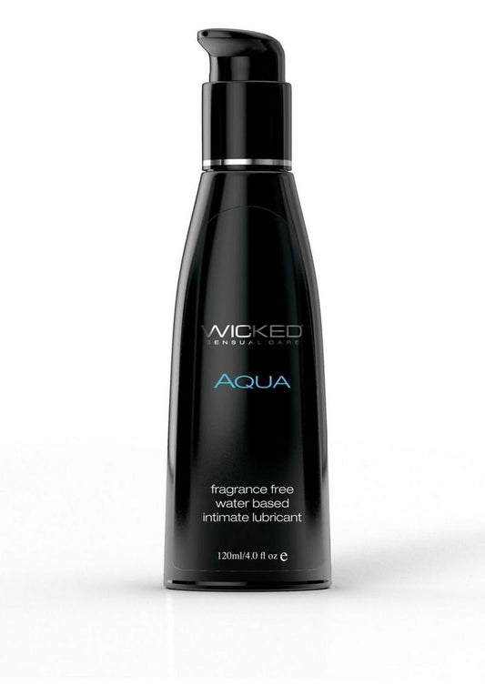 Wicked Aqua Water Based Lubricant Fragrance Free - 4oz